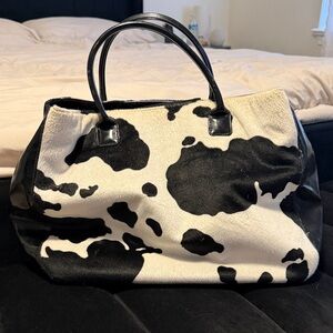 Mondani Black and White Tote Bag